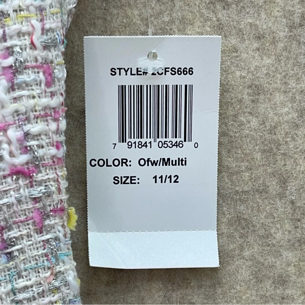 Women's B Darlin Tweed Dress 11/12 Juniors - Picture 7 of 9